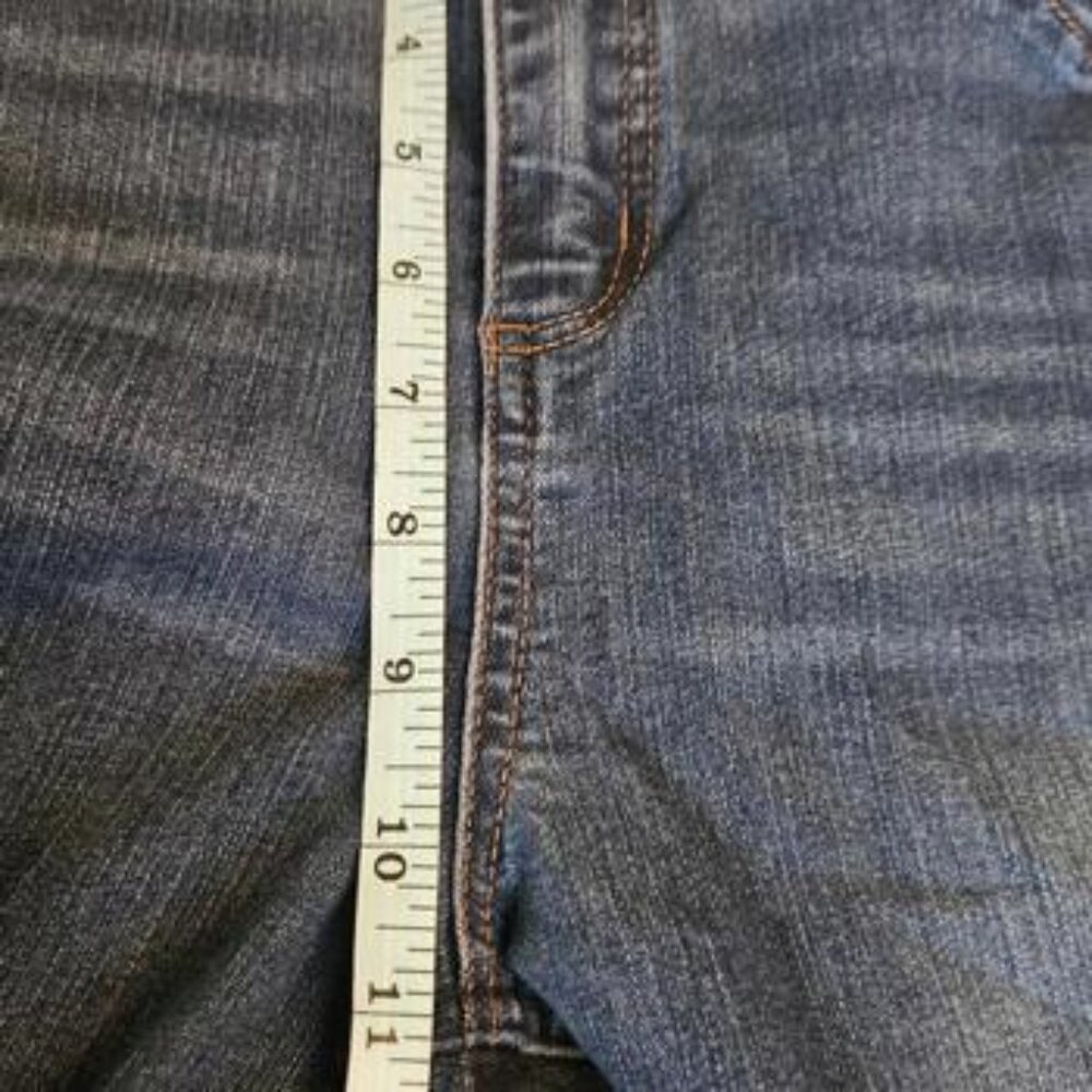 Democracy Women's Distressed Blue Skinny Jeans Size 10 - Picture 9 of 9